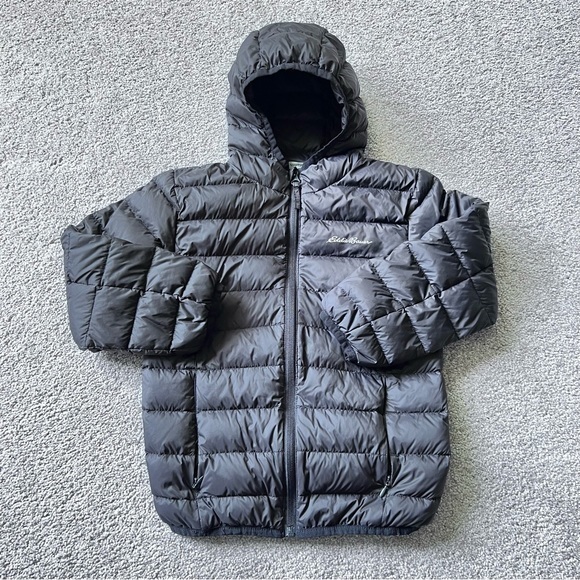 💚Eddie Bauer youth size XS (5/6) down full zip jacket - Picture 1 of 7
